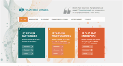 Desktop Screenshot of financiereconseil.net